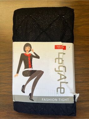 NWT Legale Black Tights - Size Small
